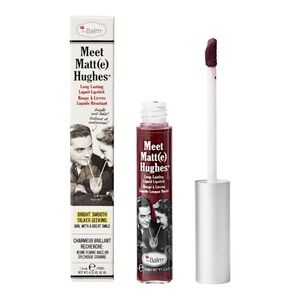 THEBALM MEET MATT(E) HUGHES LONG LASTING LIQUID LIPSTICK IN ADORING 7.4ML BNIB